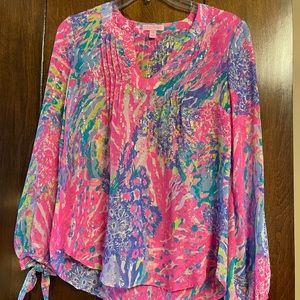 Lilly Pulitzer silk top